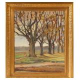 Freitz Koker Oil on Canvas Santa Barbara Landscape