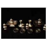 Collection 14 Sterling and Plate Serving pieces