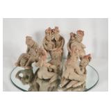 Erotic Mayan Style Terracotta figures Terra cotta