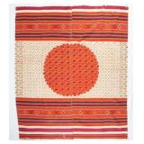 Antique Mexican Saltillo Double Serape