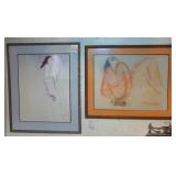 Two signed R.C. Gorman stone lithographs