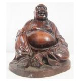 Chinese Carved Boxwood Figure of Hotei Buddha