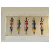 Vintage Navajo Yei rug