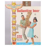'64 BALLENTINE BEER TOTEM POLE STORE ADVERTISEMENT