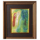 MARC CHAGALL DAPHNIS ET CHLOE 1977 LITHO BRAZILLER