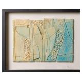 MELLADO 'ABSTRACT RELIEF' 2014 MIXED MEDIA ART