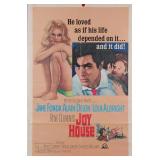JOY HOUSE 1964 ORIGINAL THREE-SHEET MOVIE POSTER