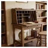 19c AMERICAN PINE PLANTATION / CLERK'S DESK
