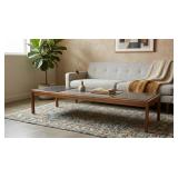 JACK CARTWRIGHT FOUNDERS MCM SLATETOP COFFEE TABLE