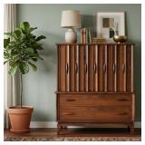 THOMASVILLE MID-CENTURY MODERN HIGHBOY DRESSER