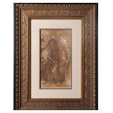 DOMENICO BECCAFUMI 'TWO APOSTLES' 1750 AQUATINT