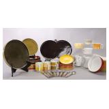 BLOCK CHROMATICS MID-CENTURY MOD DINNERWARE DISHES