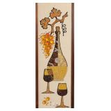 MCM TEXTURED MOSAIC FABRIC WALL HANGING #2