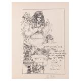 JULIE KAHN VALENTINE ALICE IN WONDERLAND LITHO
