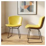2 HARRY BERTOIA FOR KNOLL WIRE SIDE CHAIRS 420