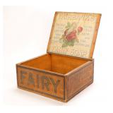 c.1900 FAIRBANKS FAIRY SOAP WOOD STORE DISPLAY BOX