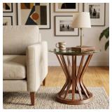 EDWARD WORMLEY FOR DUNBAR SHEAF OF WHEAT TABLE MCM