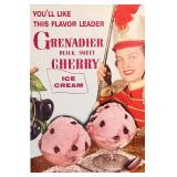 50s GRENADIER LITHOGRAPHED ADVERTISING POSTER