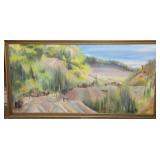 BELLER MID-CENTURY MODERN IMPRESSIONISTIC PAINTING
