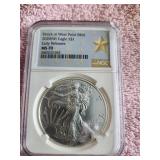 MS 70 West Point Mint 2020 Silver Eaglex