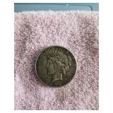 1922 S Peace Silver Dollar