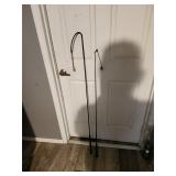 2 Bull Horse Whips Used   ( No Shipping )