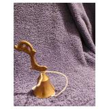 Small Brass Collectible Bell Snake Handle
