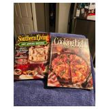 2 Cook Books Hard Backs Cooking Light S. Living