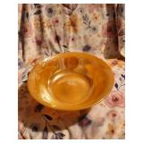 Fire-King Bowl Tangerine Color