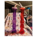 2 18' Tall Water Bottles Refreshing