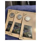 National Fishing Grand Slam Silver Coin Collection