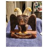 SPES MEA IN DEO EST    32 Whiskey Bottle