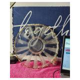 Excellent Condition Vintage Chip & Dip Platter