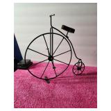 Metal Bicycle 12 Inches Tall 14 Inches Long