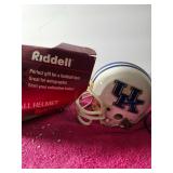 Riddell UK Helmet 3 5/8 New But Dirty & Box Sucks