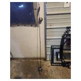 Vintage Rod & Reel & Bait Shakesphere