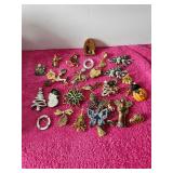 Over 35 Pieces Pin Lot For Crafts New Pieces