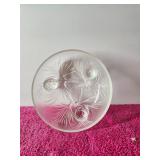 Vintage Frosted Mikasa Dish 6 Inches