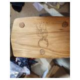 3 Legged Wooden Deer Stool