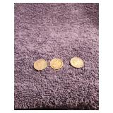 3 Mercury Dimes