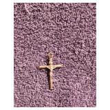 Sterling Silver Cross With Jesus