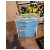Blue Lawn Chair New In Plastic