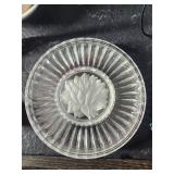 Vintage Frosted Mikasa 7 1/2 Inch Plate
