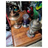 3 Humming Bird Feeders 1 Copper