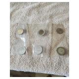 Uncirculated In Package Foreign Coin Lot 6 Coins