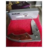 Maxam Lockback 2007 With Metal Key NIB     A--5