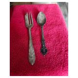 29.33 Gram Sterling Silver Spoon & Fork