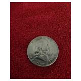 1951 Benjamin Franklin Half Very Nice