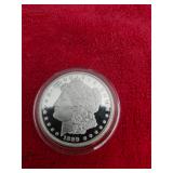 1889 Copy Morgan Silver Dollar