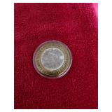 .999 Silver Middle Casino Token 0.60 Troy Ounce